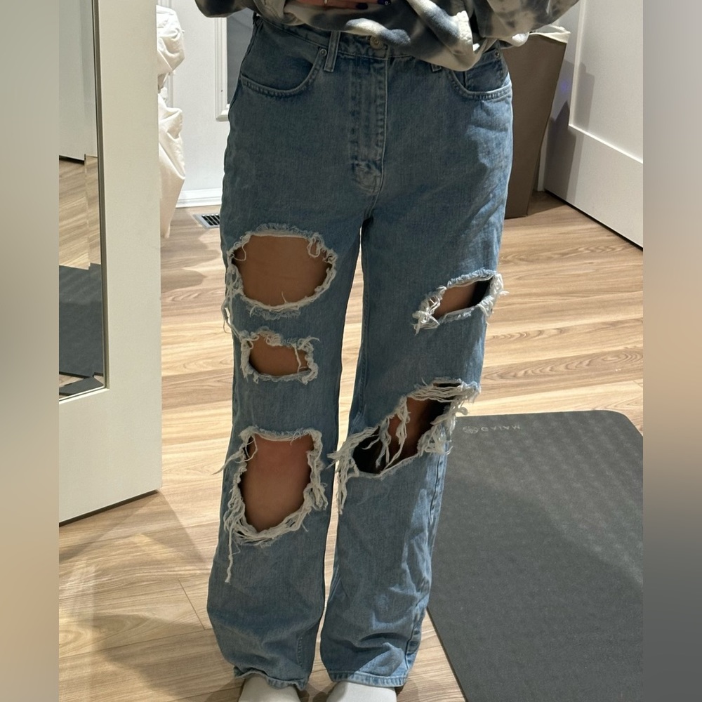 Ripped jeans